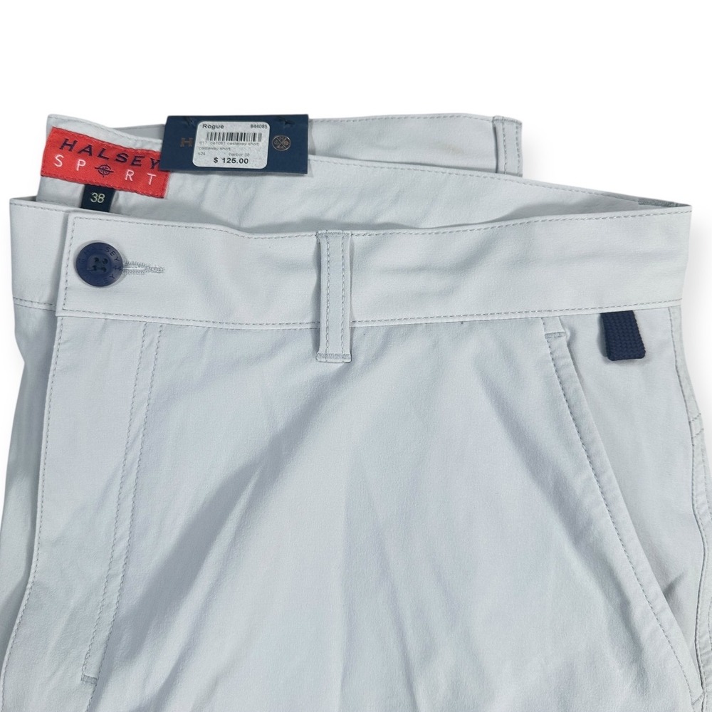Halsey Sport Rogue Castaway Shorts Mens 38 Harbor Gray‎ Performance Stretch